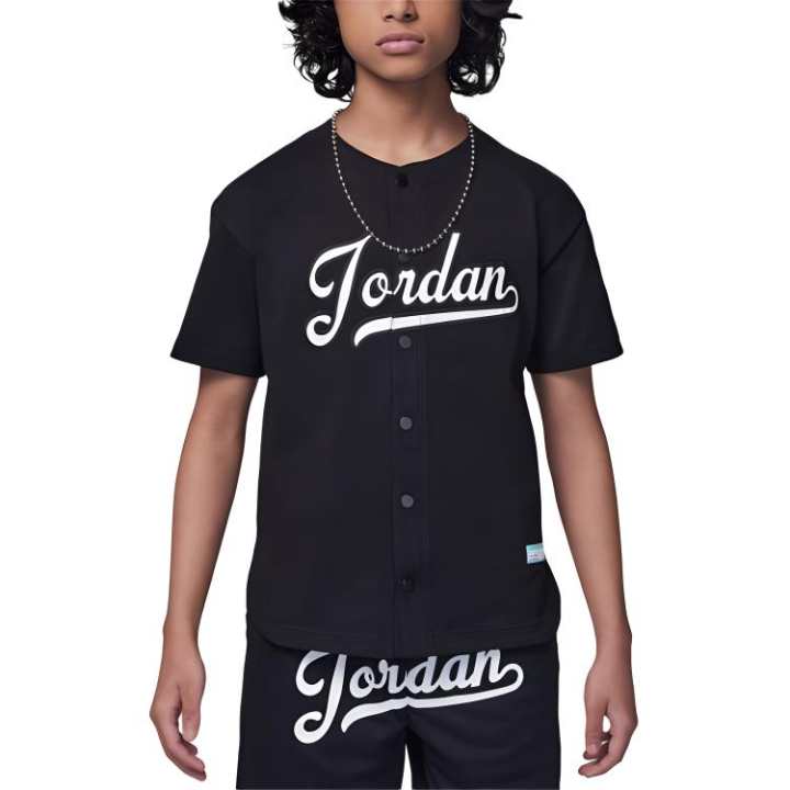 Jordan Jordan Letter Kids' Top Summer Black