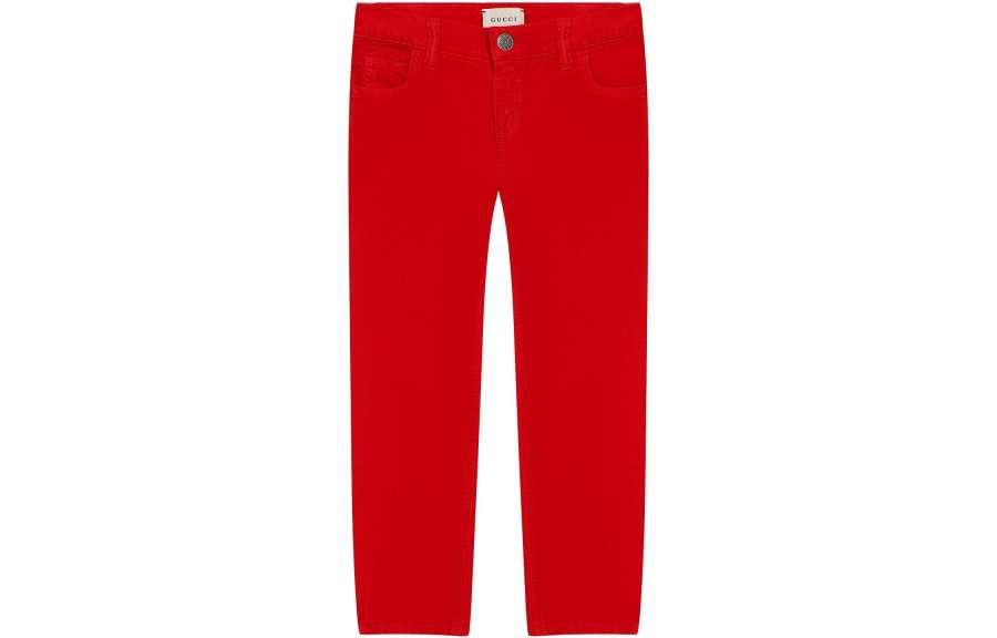GUCCI Jeans Kids' Apparel FW22 Boys, Red Kids'