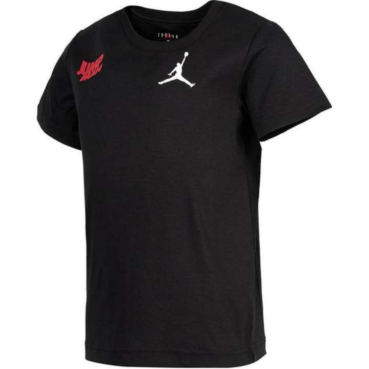 Jordan Jordan T Shirt Black Children Aged 3 7 Years Old
