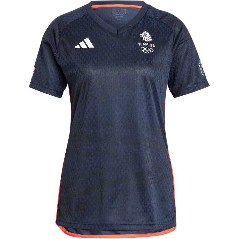 Adidas Adidas UK Football Team Olympic Collection TEAM GB FOOTBALL JERSEY Soccer Jersey Women's Legend Ink