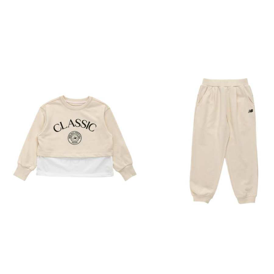 New Balance New Balance Casual Sportswear Beige Children Aged 3 7 Years Old