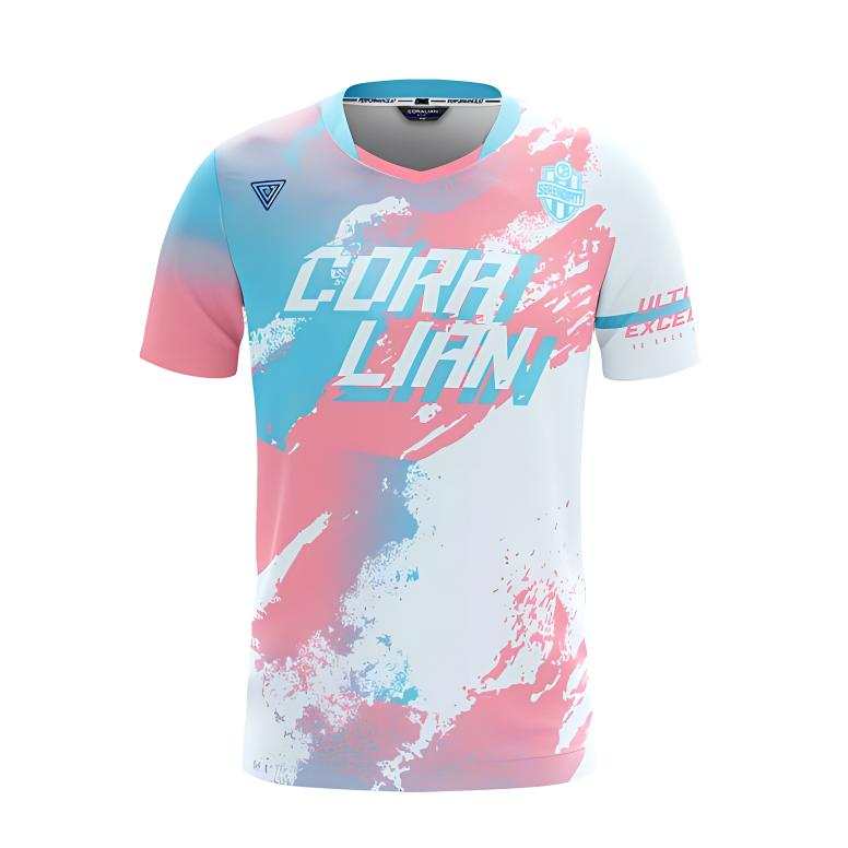 CORALIAN Badminton Jersey Women's Pink Blue