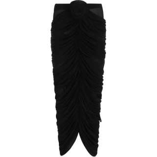 Magda Butrym fully draped skirt