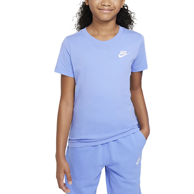 Nike Nike Sportswear T Shirt Royal Blue Teenagers