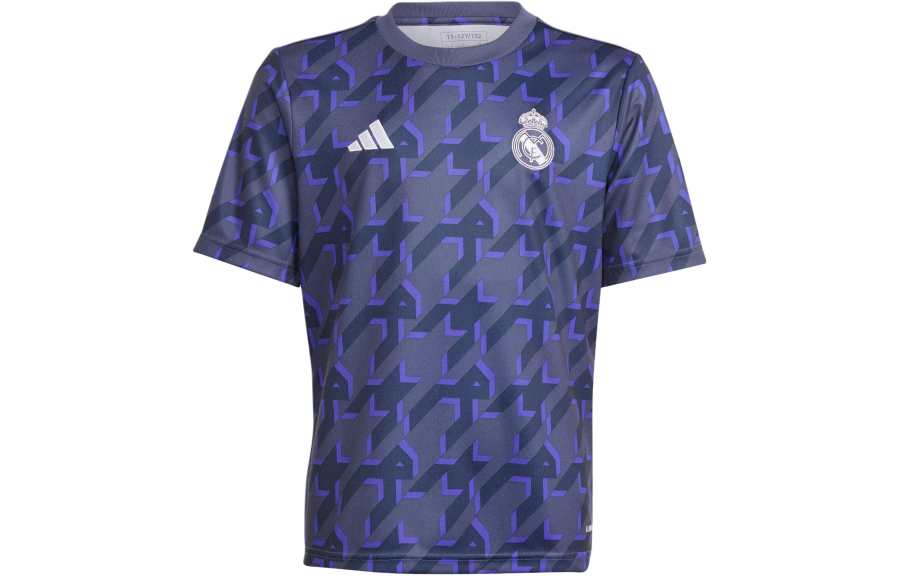 Adidas Adidas T Shirt Sport Performance REAL MADRID Real Madrid Pre Match Blue Kids'