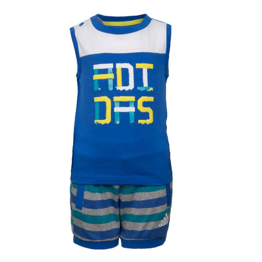 Adidas Adidas Casual Sportswear Blue Infant And Toddler