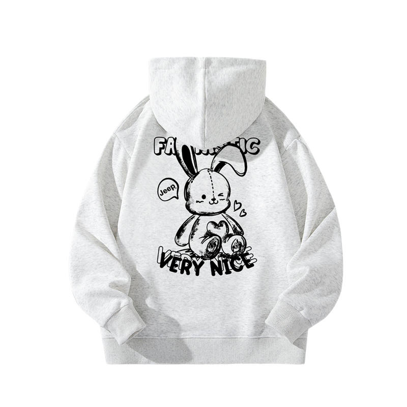 Jeep Grade School Sweatshirts Hooded Thickened