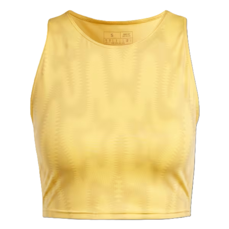Adidas Adidas YOGA STUDIO PRINTED TANK TOP Sport Vests Women's Yellow