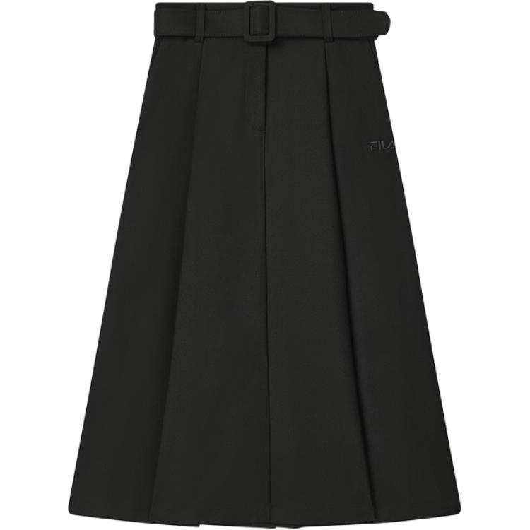 FILA Casual Long Skirt Women's Jet Black