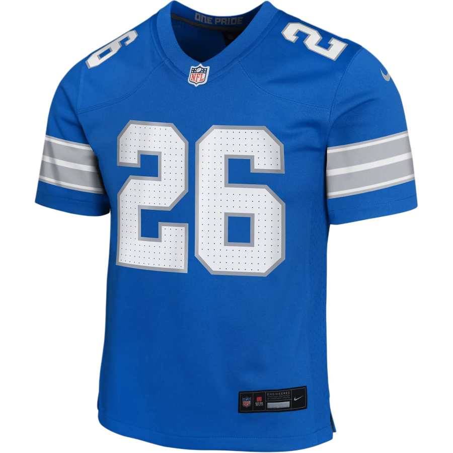 Nike Nike NFLDetroit Lions Jahmyr Gibbs T Shirt Blue Teenagers