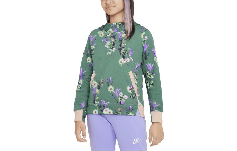 Nike Nike Plant And Floral Kids' Top Spring Fall Kids' Green