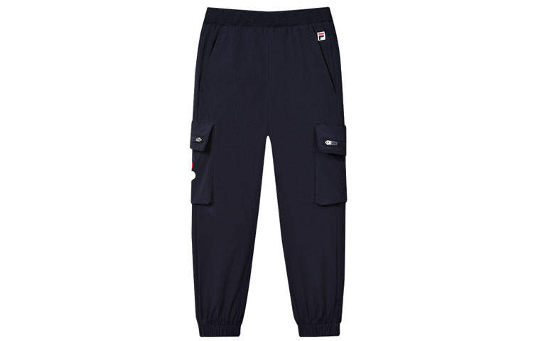 FILA KIDS Knitted Sweatpants Legend Blue Children Aged 3 7 Years Old