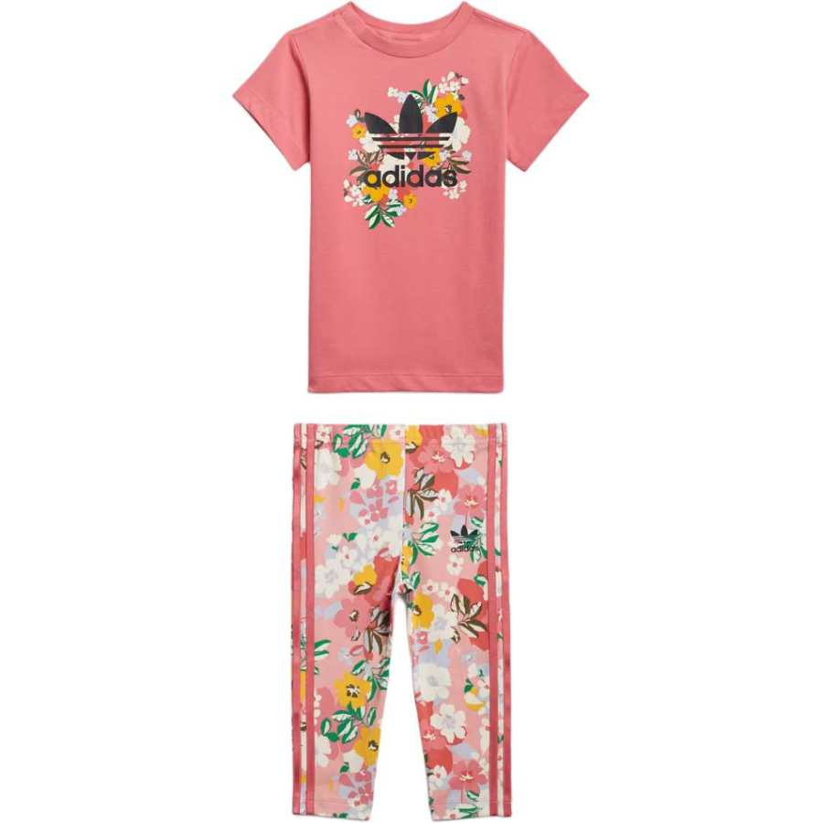 Adidas Originals Casual Sportswear Pink Infant And Toddler