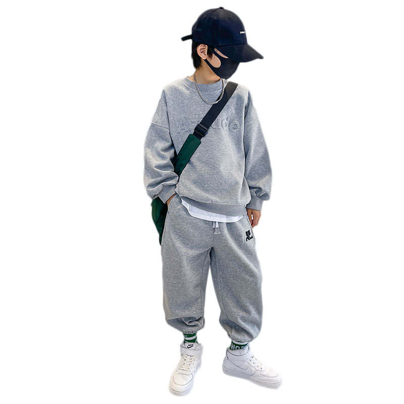 The panda is round Kids Casual Sportswear Crew Neck Moderate