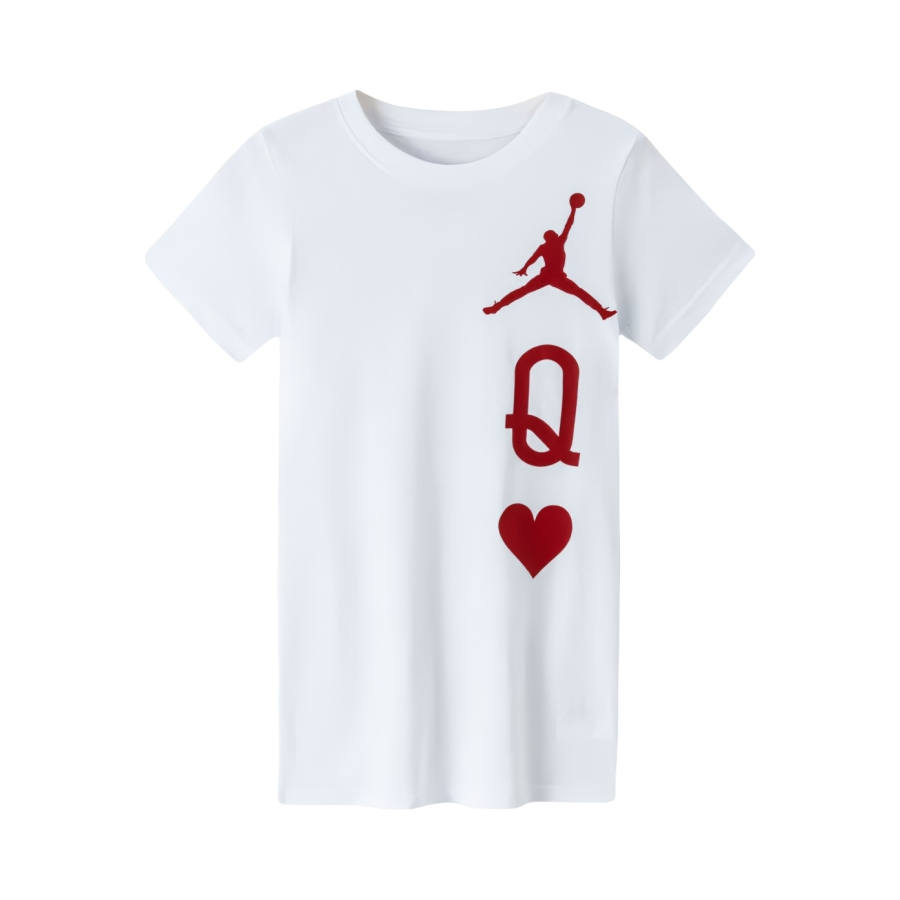 Jordan Jordan Children's Dress Pure White Children Aged 3 7 Years Old