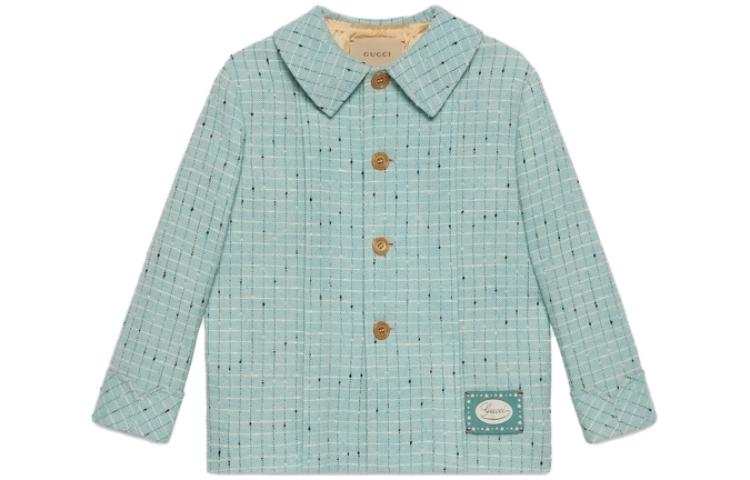 GUCCI GUCCI Kids Wool Coats Lapel Moderate