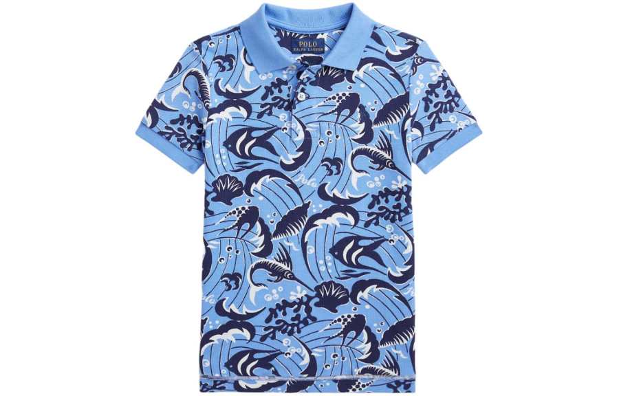 Polo Ralph Lauren Polo Shirt SS24 Blue Kids'