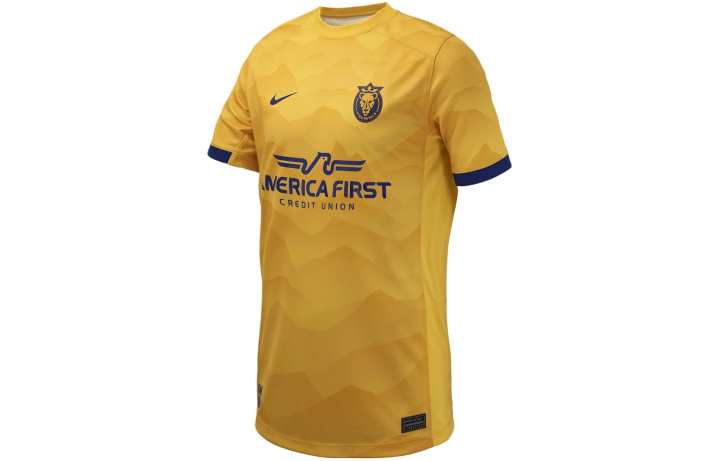 Nike Nike Utah Royals 2024 Stadium Primary T Shirt Yellow Kids'