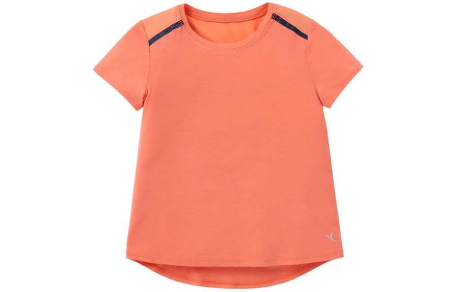 DECATHLON T Shirt Coral Powder/Turquoise Baby