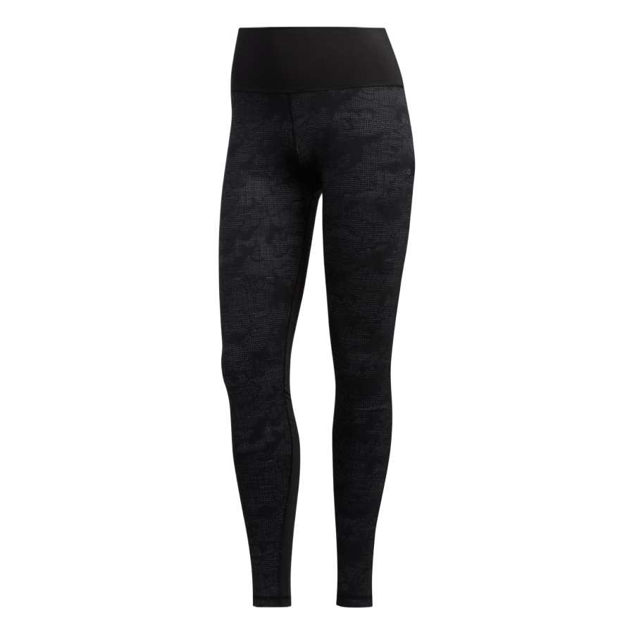 Adidas Adidas Believe This Camouflage Jacquard Sports Pants Women's Black