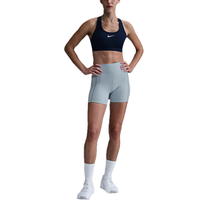 Nike Nike Dri Fit One Fitted Cycling Pants Women's Light Armory Blue Color