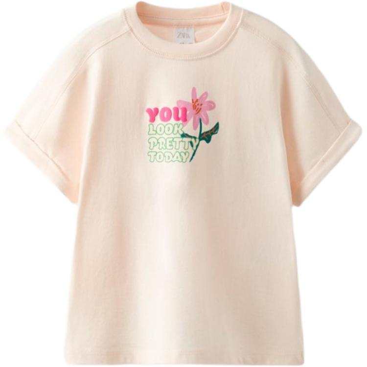 ZARA T Shirt Yellow Children Aged 3 7 Years Old