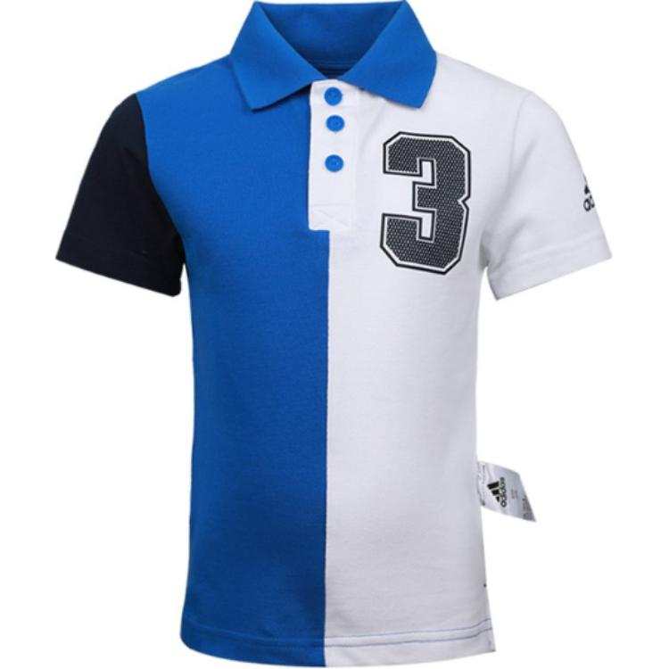 Adidas Adidas T Shirt Blue Children Aged 3 7 Years Old