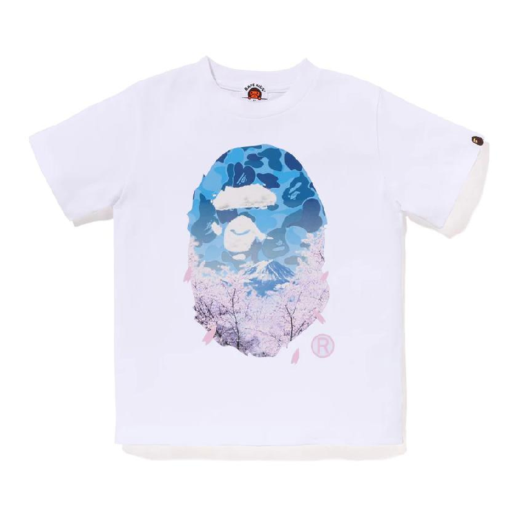 A BATHING APE Kids T Shirts Crew Neck Moderate