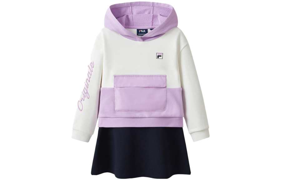 FILA KIDS Children's Dress Kids' Fan Bean Purple