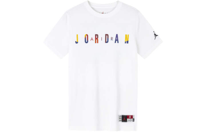 Jordan Jordan Kids T Shirts Crew Neck Moderate