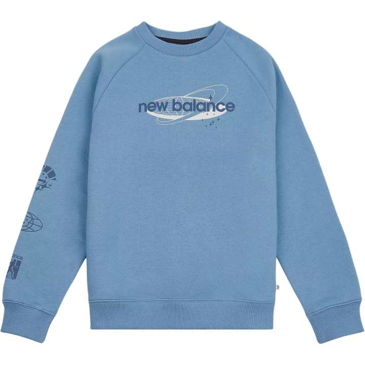 New Balance New Balance Sweatshirt Pale Egret Blue Teenagers