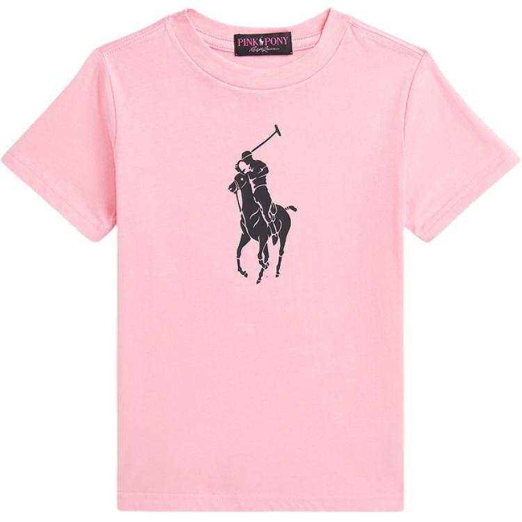 Polo Ralph Lauren Casual T Shirt FW24 Pink Kids'
