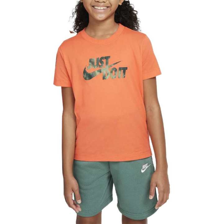 Nike Nike T Shirt Orange Yellow Kids'