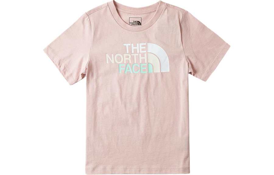 THE NORTH FACE T Shirt Mist Pink Kids'