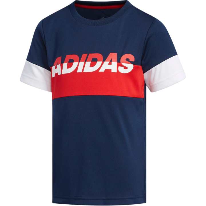 Adidas Adidas T Shirt Navy Blue Children Aged 3 7 Years Old