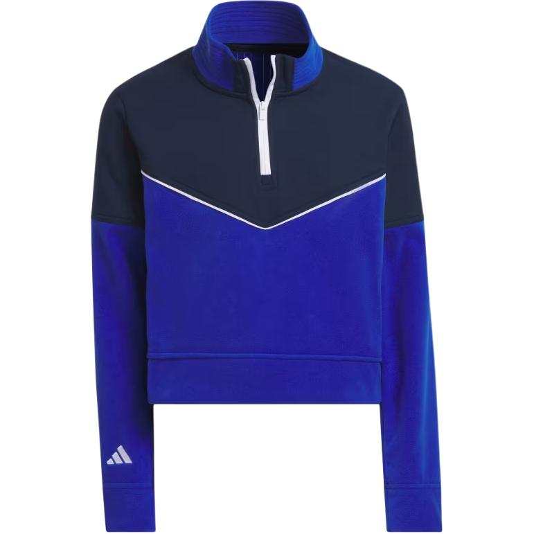 Adidas Adidas Free Shipping With AdiClub Fleece Crop 1/4 Zip