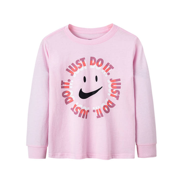 Nike Nike T Shirt Cherry Blossom Pink Children Aged 3 7 Years Old