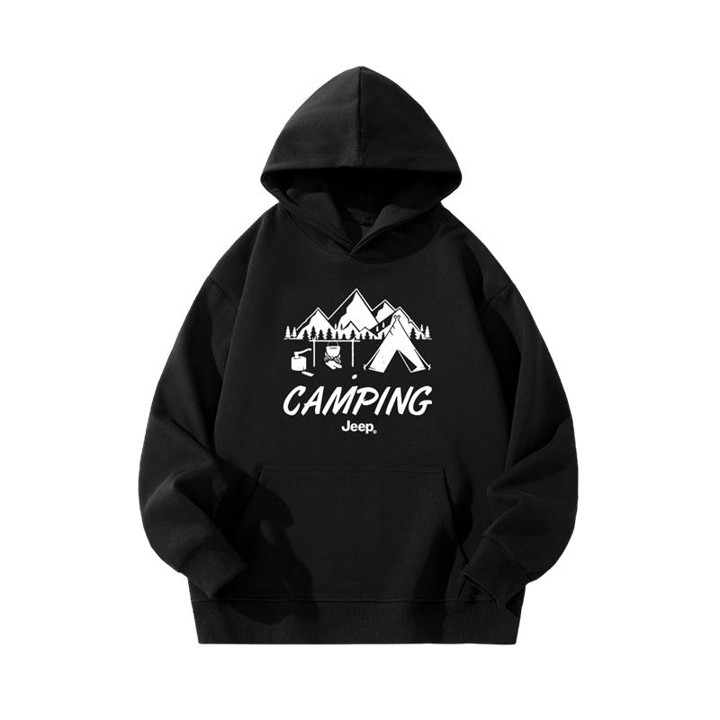 Jeep Grade School Sweatshirts Hooded Moderate