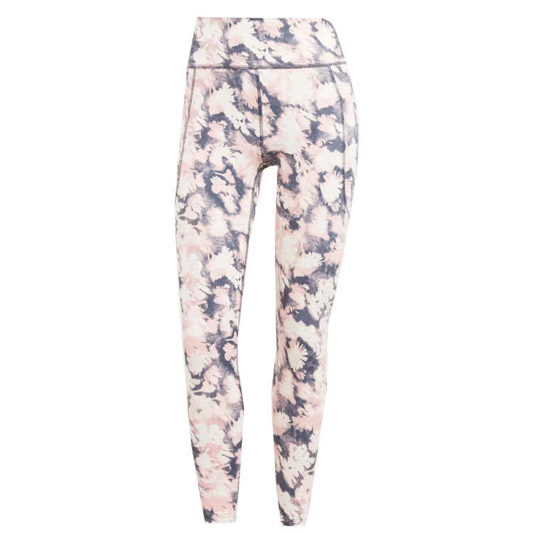 Adidas Adidas DAILYRUN PRINTED 7/8 LEGGINGS Sports Pants Women's Pink