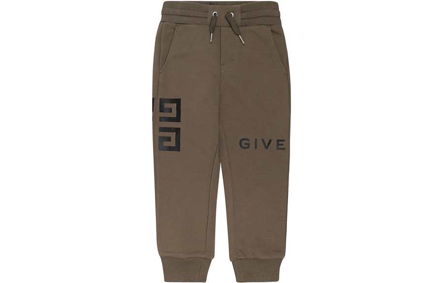 Givenchy Givenchy Knitted Sweatpants Khaki Teenagers