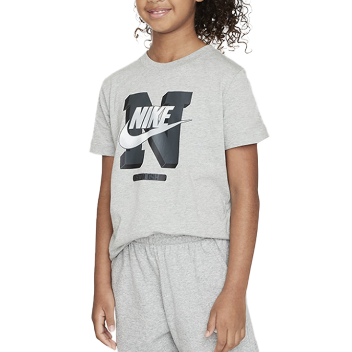 Nike Nike Sportswear T Shirt Dark Gray Teenagers