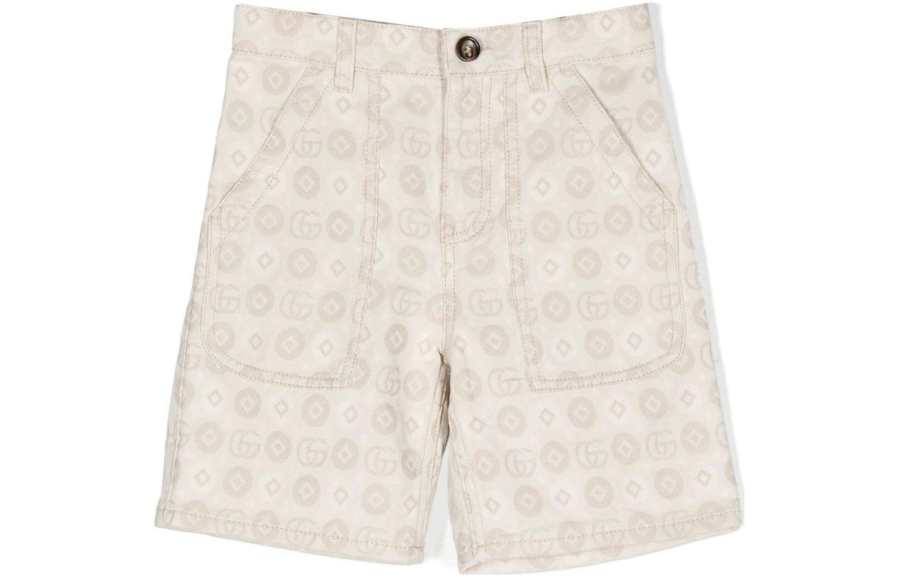GUCCI Cosmogonie SS23 Casual Shorts Kids' Beige