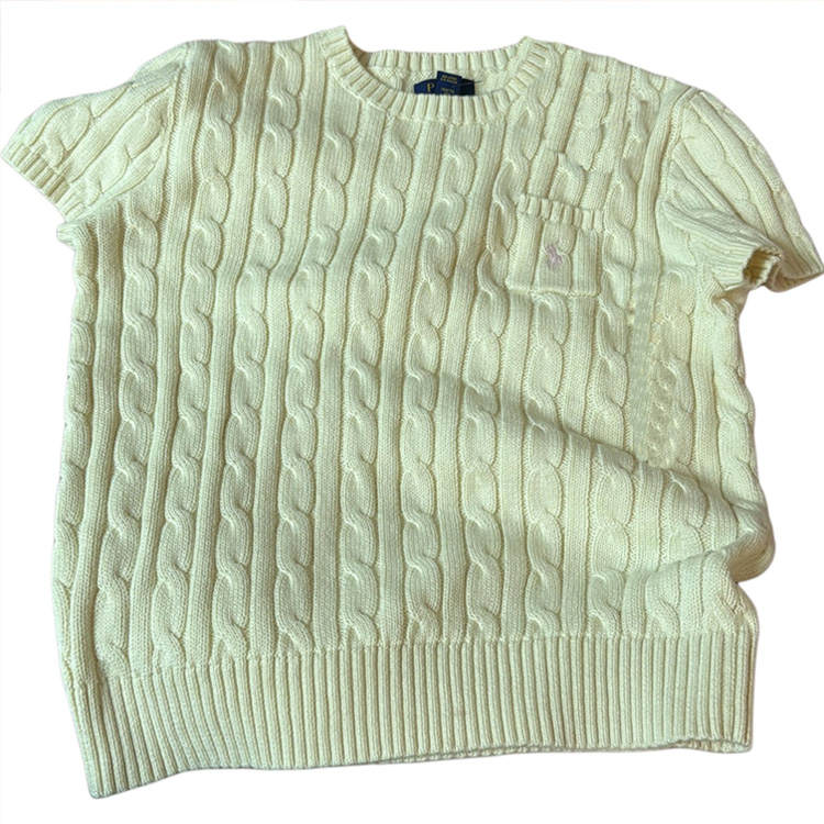 Polo Ralph Lauren Sweater Standard Cream White Kids'