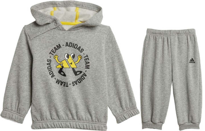 Adidas Adidas Casual Sportswear Medium Heather Gray Children Aged 3 7 Years Old