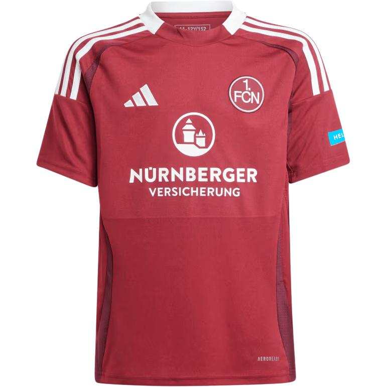 Adidas Adidas T Shirt SS24 Red White Kids'