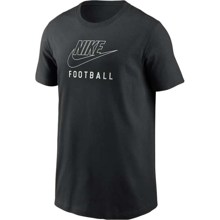 Nike Nike Swoosh T Shirt Black Teenagers