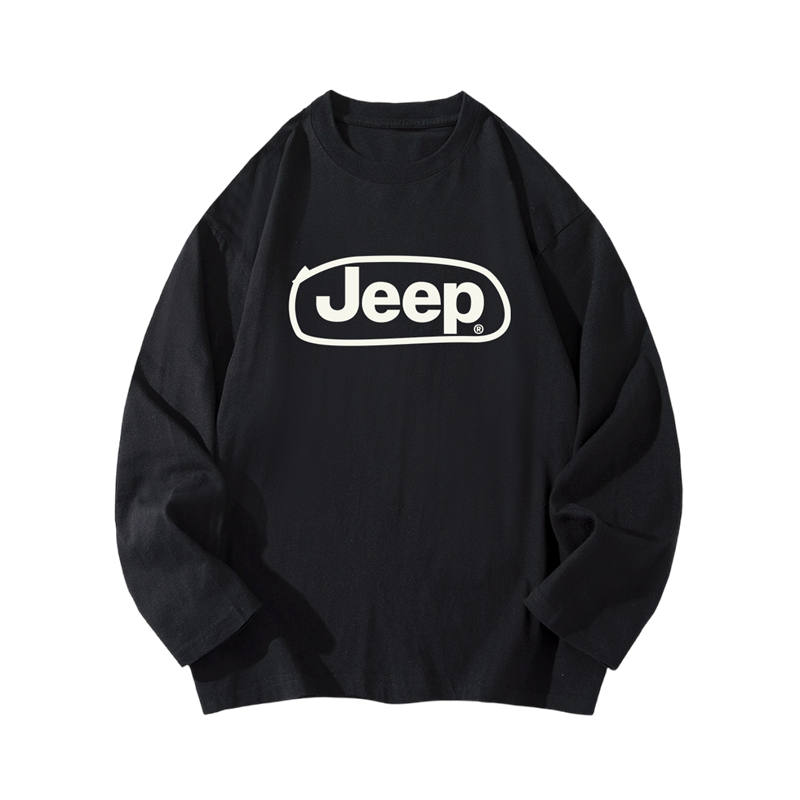 Jeep Grade School T Shirts Crew Neck Moderate