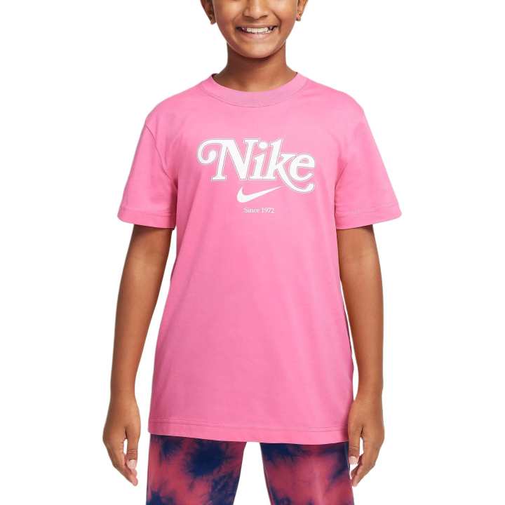 Nike Nike Sportswear T Shirt Pink Teenagers