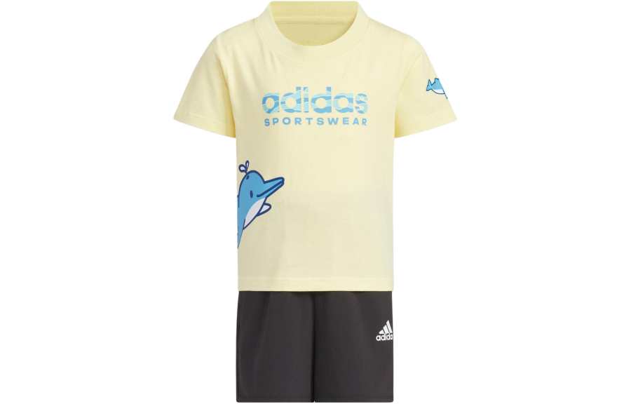 Adidas Adidas Kids Casual Sportswear Crew Neck Moderate
