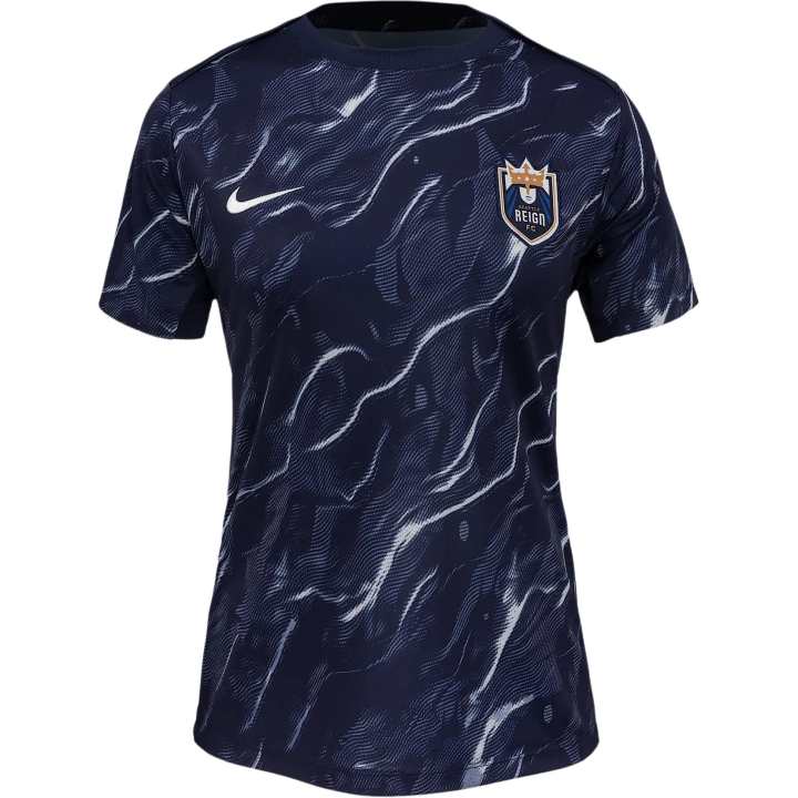 Nike Nike Seattle Reign 2025 Women's Nike Nwsl Short-Sleeve Pre-Match Top